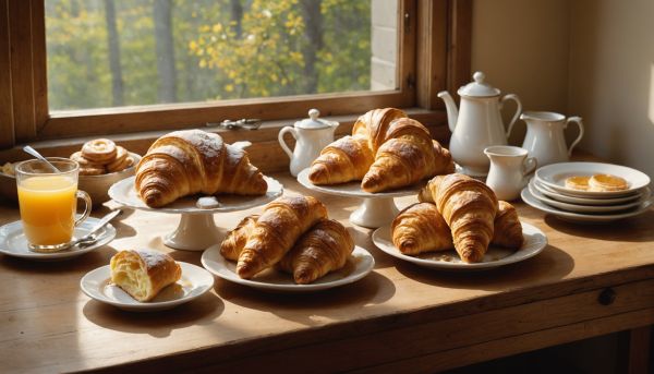 Déguster des viennoiseries dorées dès le lever du soleil