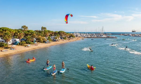 Séjour long en camping 4 étoiles à port‑barcarès